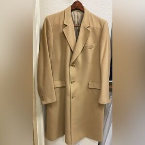 Stunning 100% Mongolian Dhalishan cashmere men’s coat from Neiman Marcus vintage